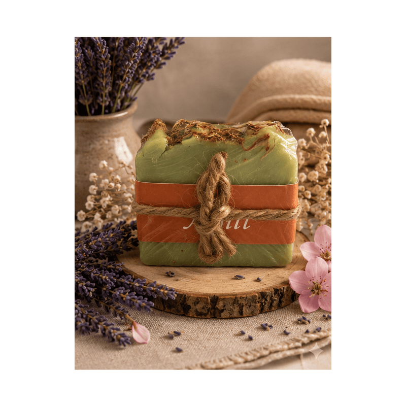 Savon à la Menthe Poivrée & Aloe Vera