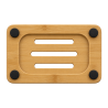 Porte-savon en bambou rectangle